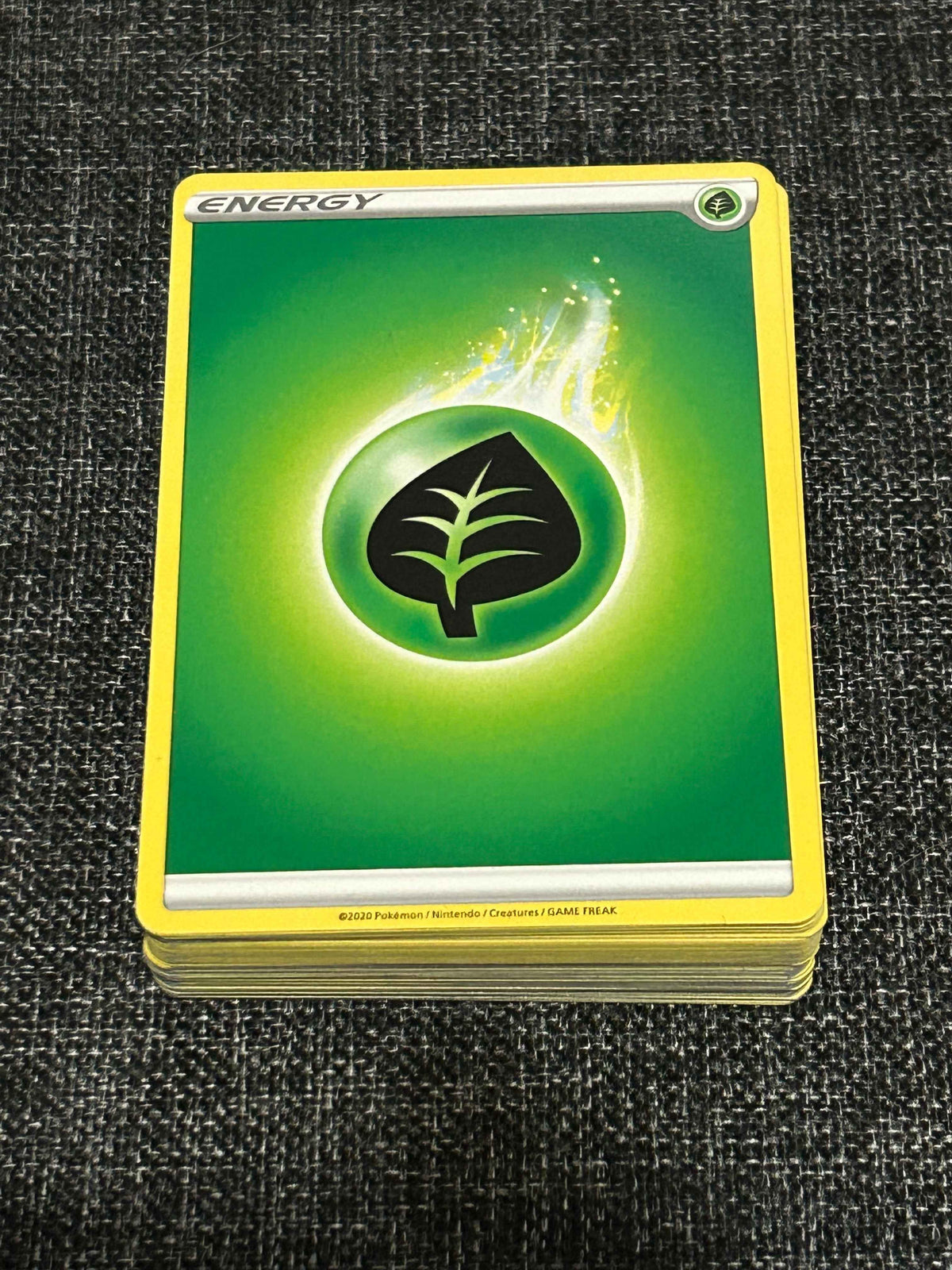 Grass energy 50 card pokemon lot