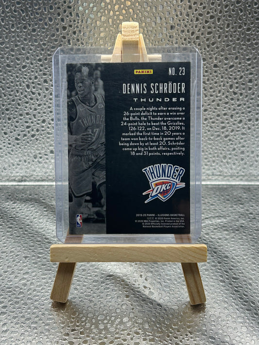 2019 -2020 Panini - Illusions Basketball Dennis Schroeder