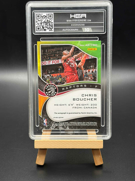 2019-20 Panini Chronicles Basketball – Chris Boucher Signed & HGA Graded 9