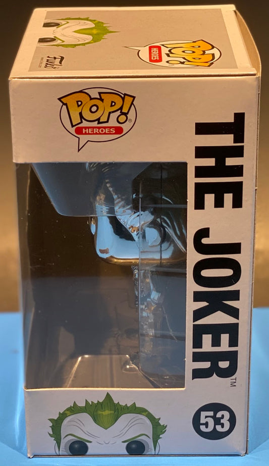Funko Pop Joker Silver Target Exclusive 53