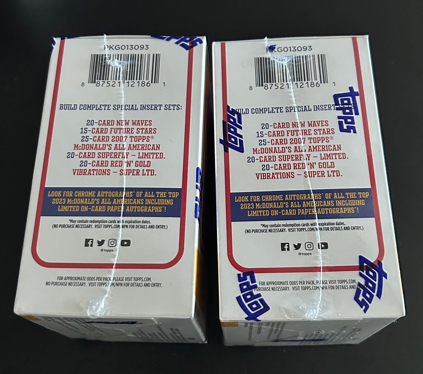 2023-Topps Chrome McDonalds All American Games Booster Box