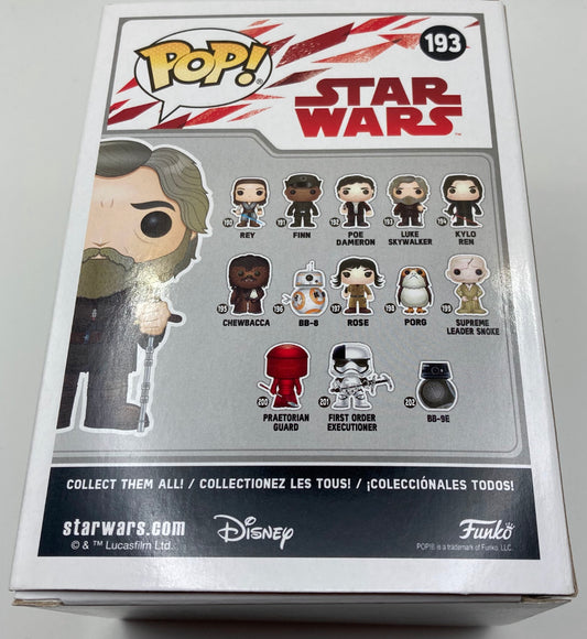 Funko Pop Luke Skywalker Old Man 193