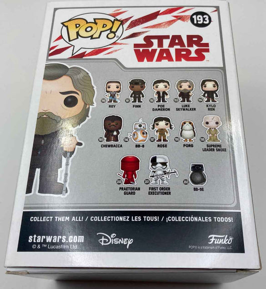 Funko Pop Luke Skywalker Old Man 193