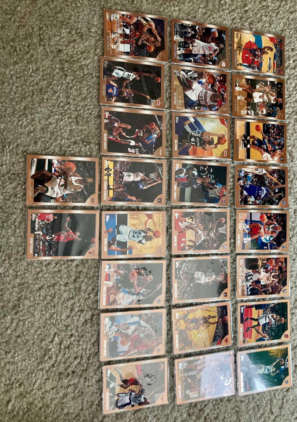 1998 Topps Partial set of 100 cards.
