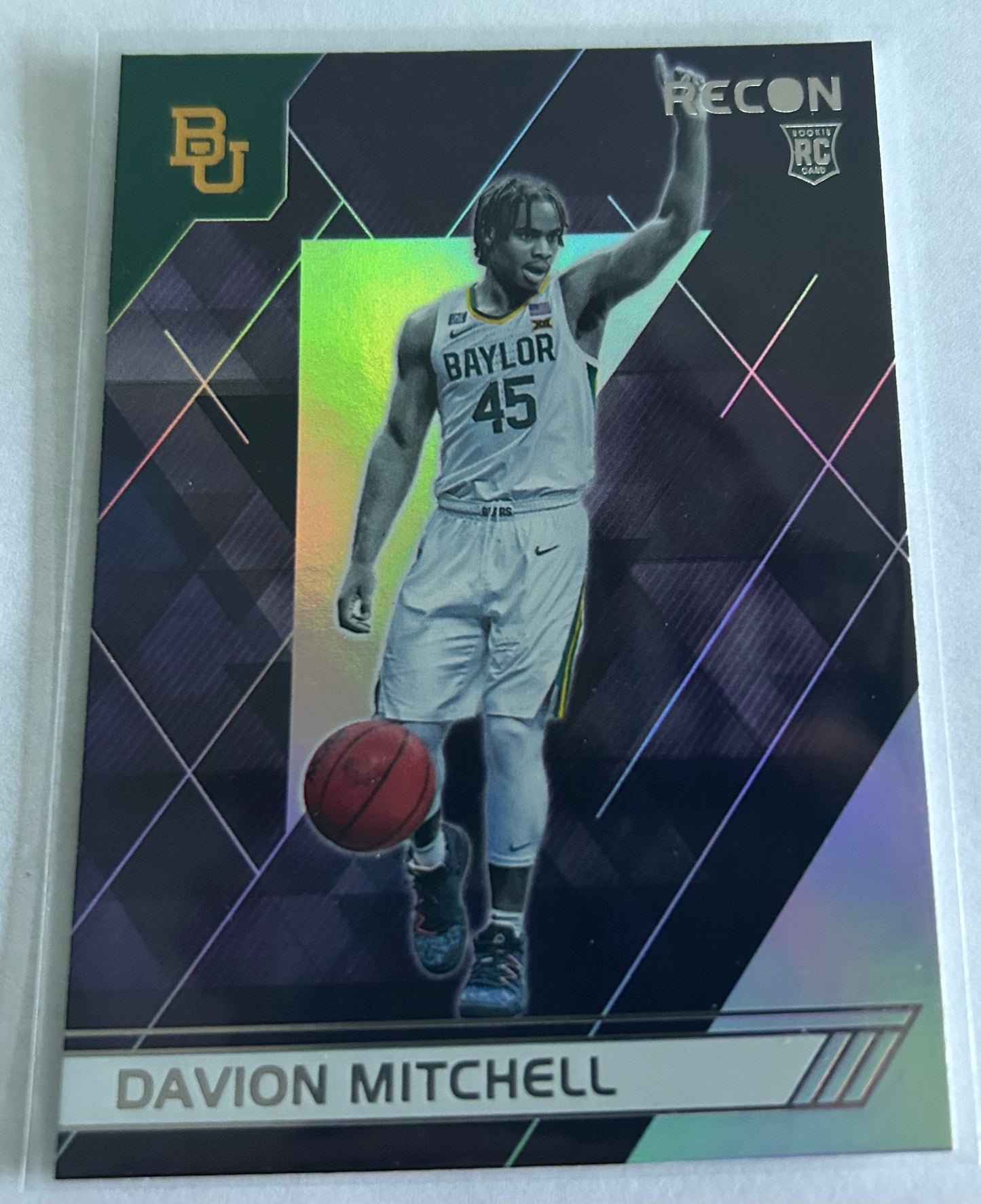 2021 Panini Chronicles Recon Draft Picks Davion Mitchell