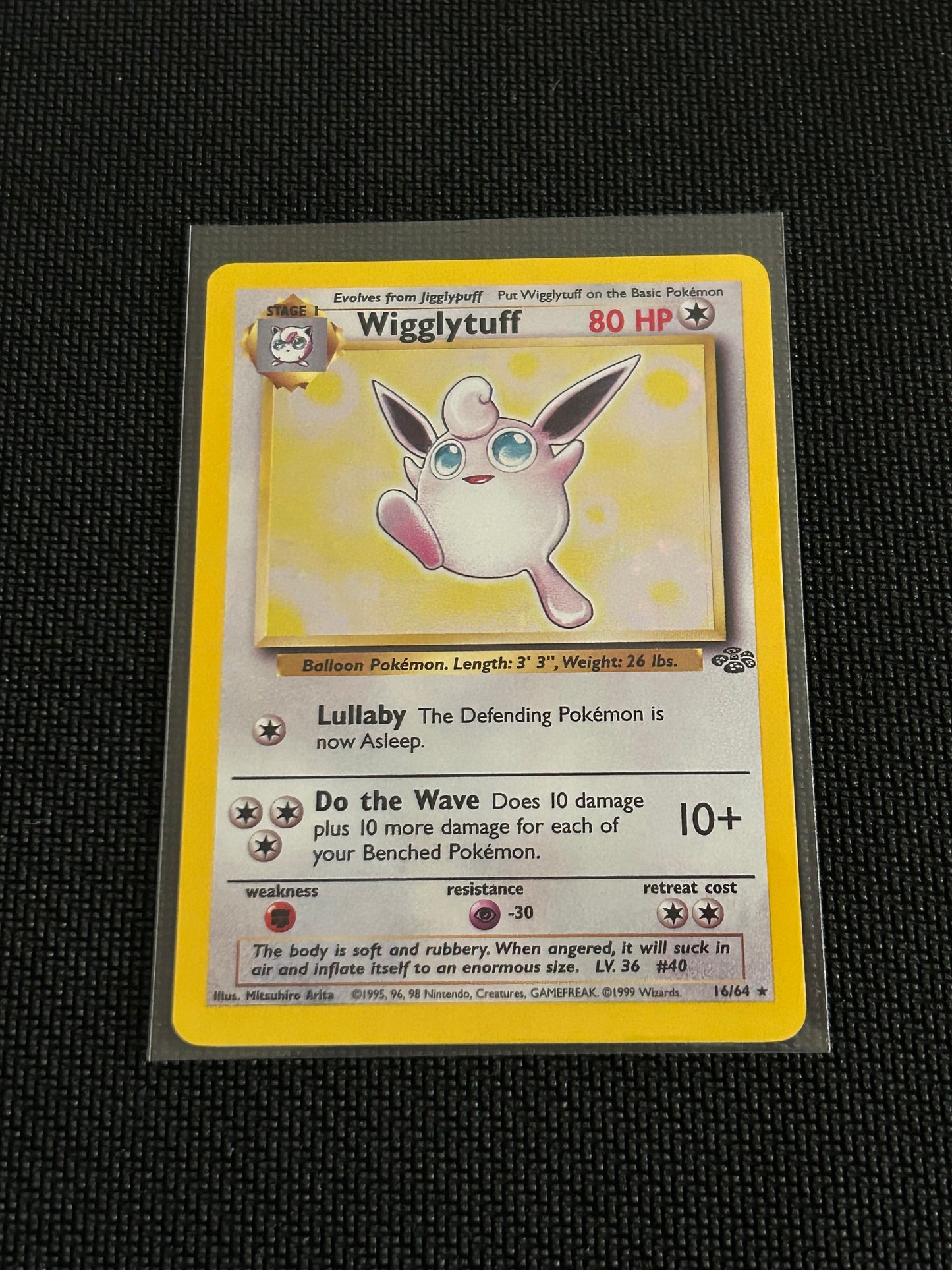 Wigglytuff (16/64) - Jungle (JU) Holo Rare