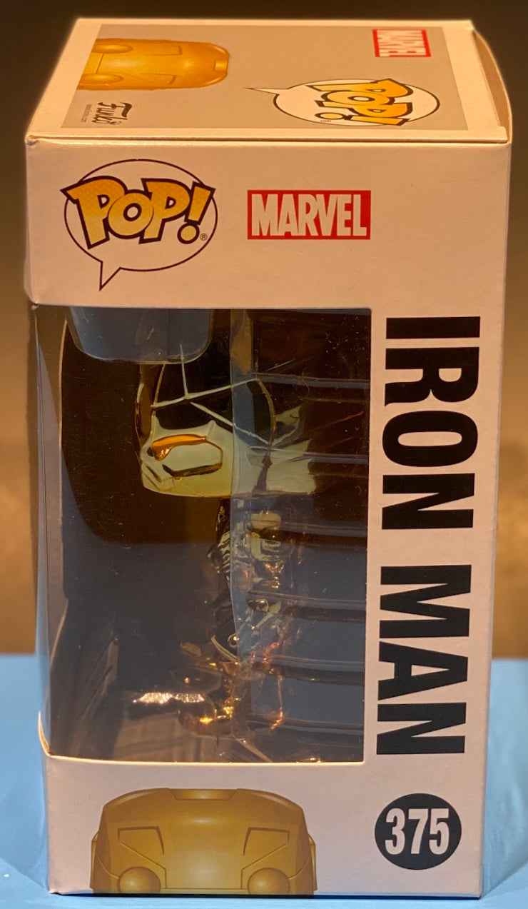 Funko Pop Iron Man Gold Chrome 375
