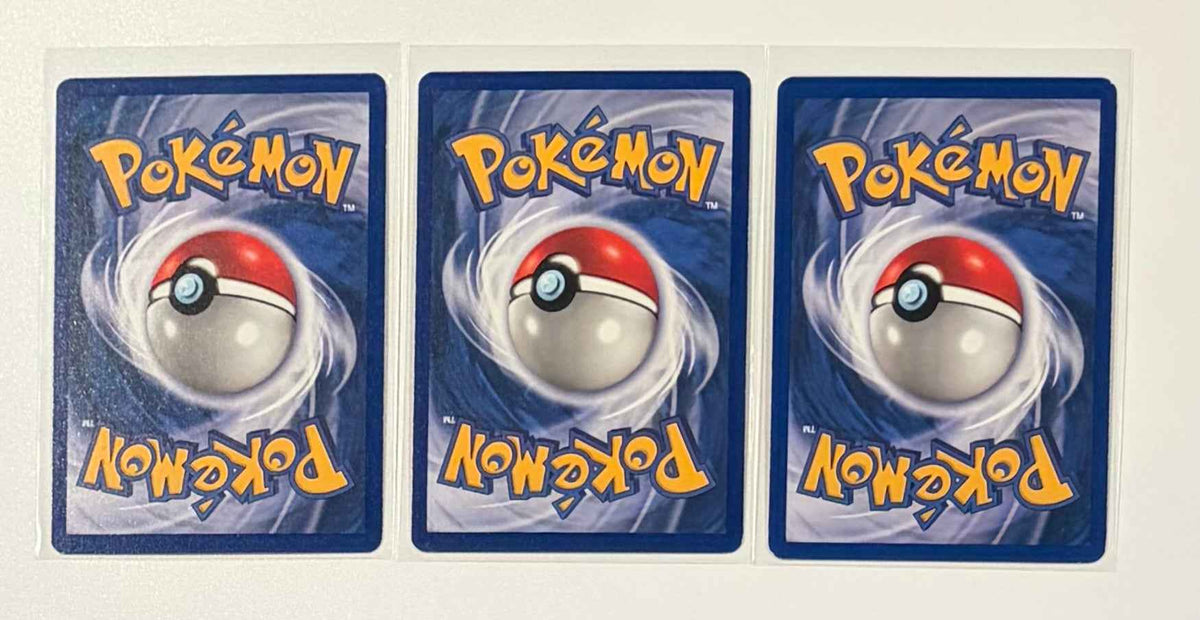 Nidorino- Base Set (BS) UnCommon 3 card lot LP