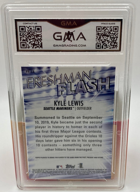 2020 Topps Chrome Graded 10 Former Rookie of Year Kyle Lewis