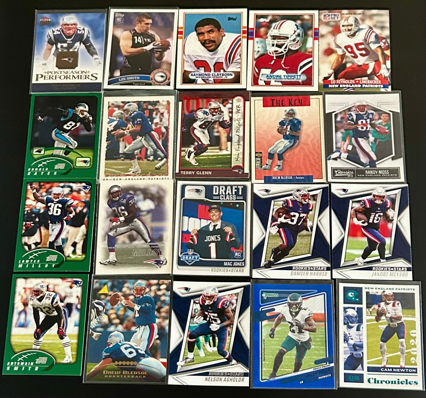 NFL New England Patriots 20 Card Lot #2