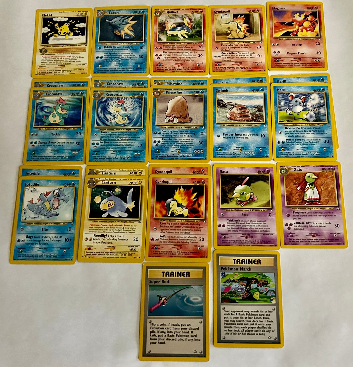 44 Card Neo Genesis lot