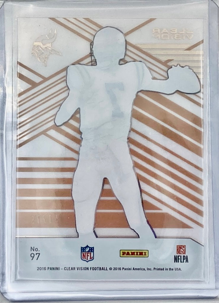 2016 Clear Vision Football Card – Randall Cunningham Numbered Parallel