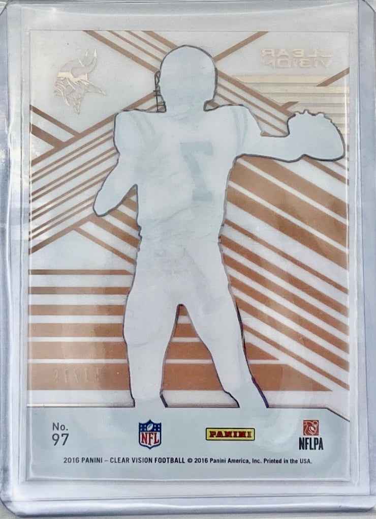 2016 Clear Vision Football Card – Randall Cunningham Numbered Parallel