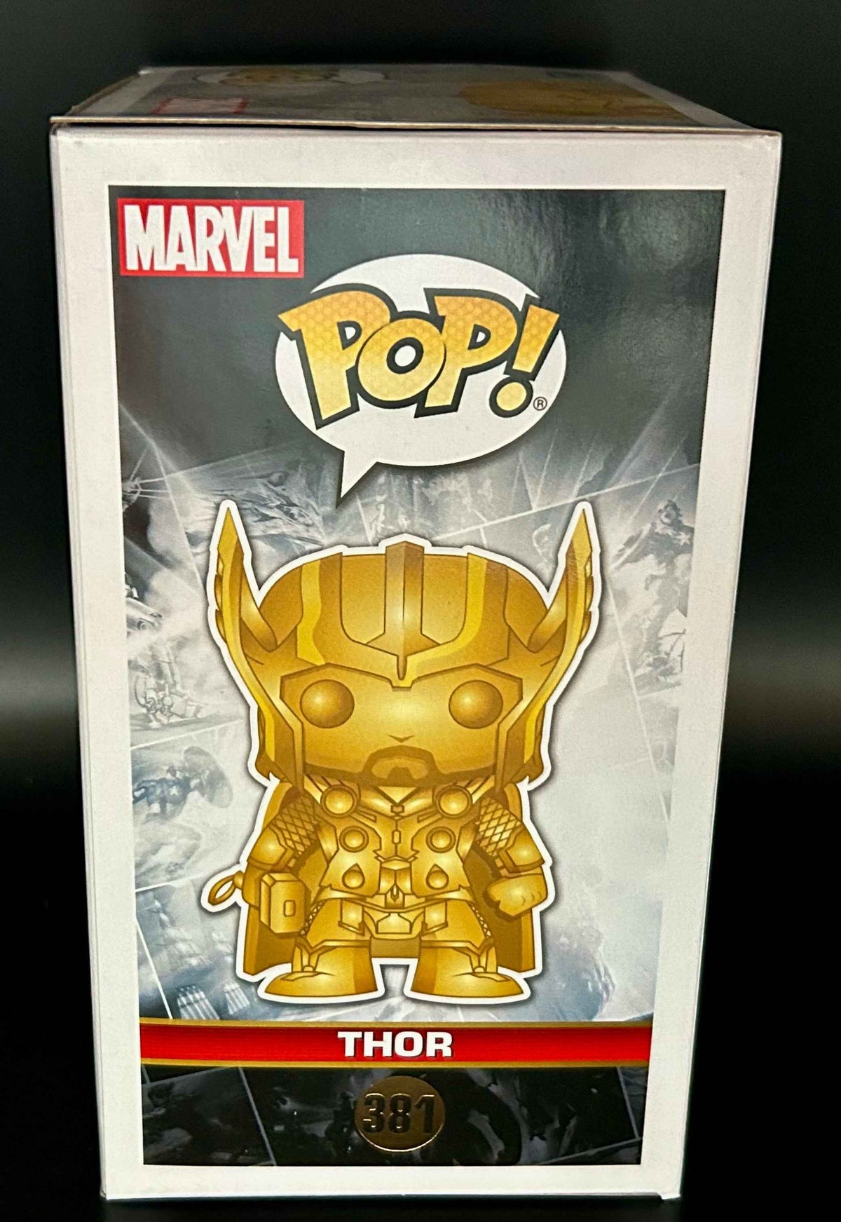 Funko Pop Thor Gold Chrome 381