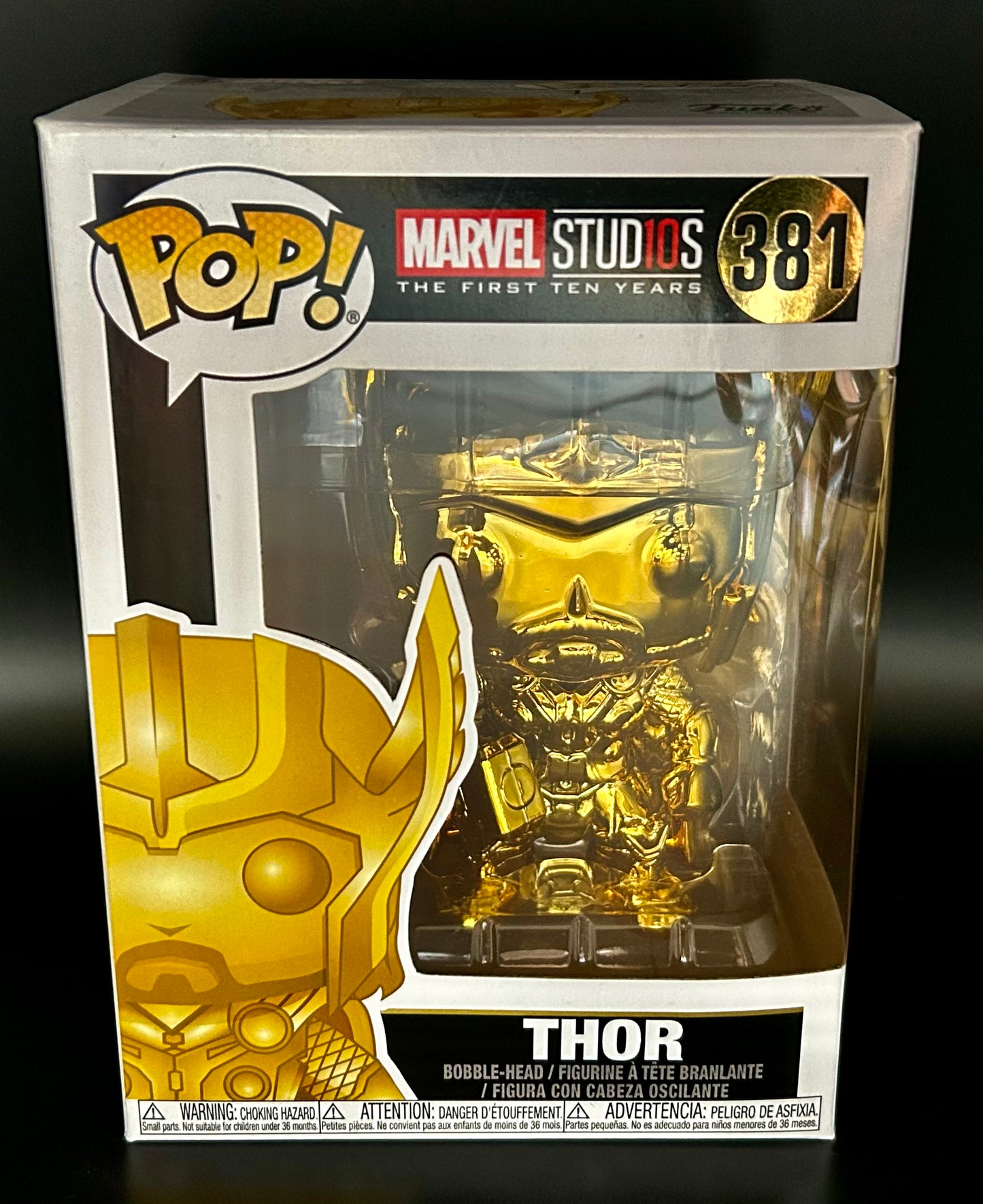 Funko Pop Thor Gold Chrome