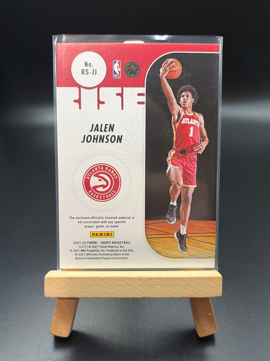 2021-22 Panini Jalen Johnson Jersey Patch Rookie Card