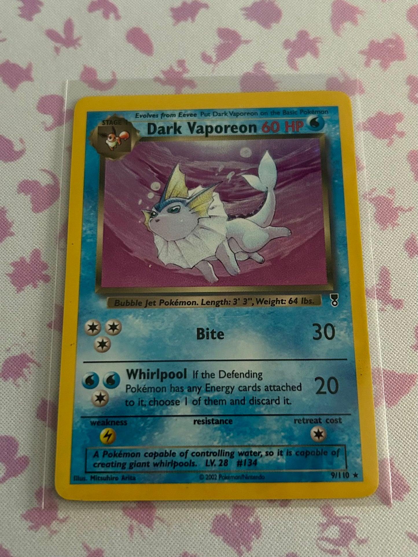 Dark Vaporeon - Legendary Collection (LC)Holo Rare