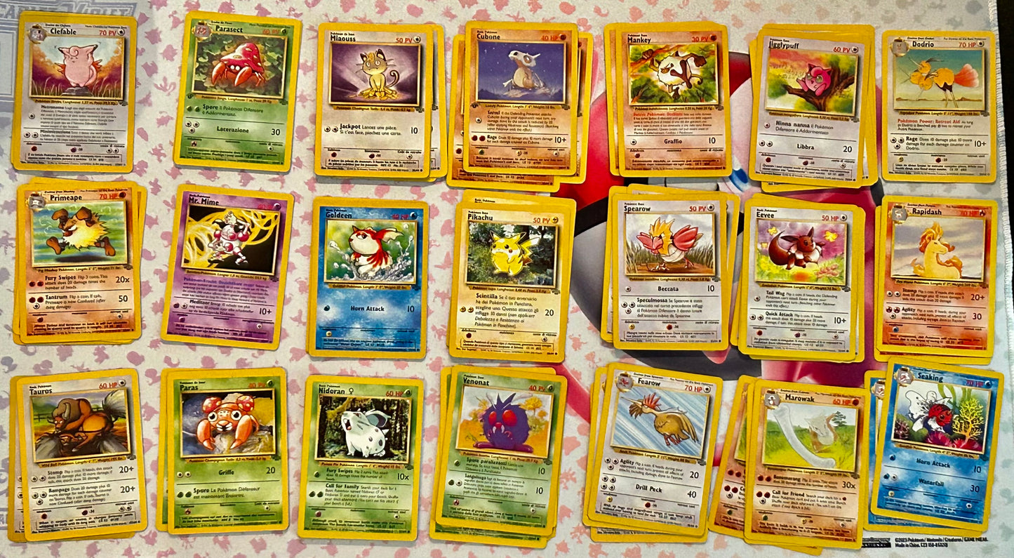 92 Original Series Jungle Card lot