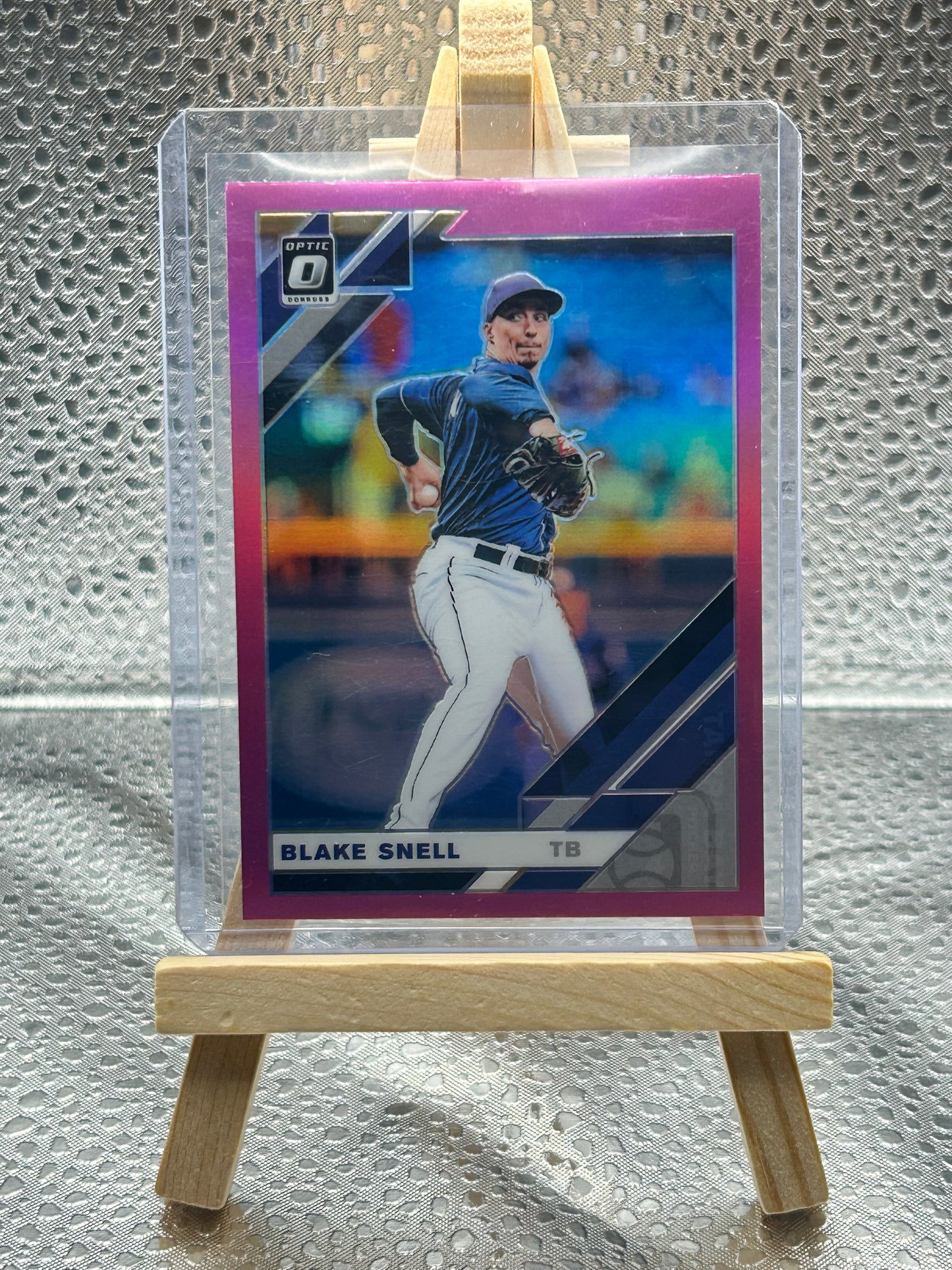 2019 Chronicles Donruss Optic Baseball Blake Snell Pink Parallel