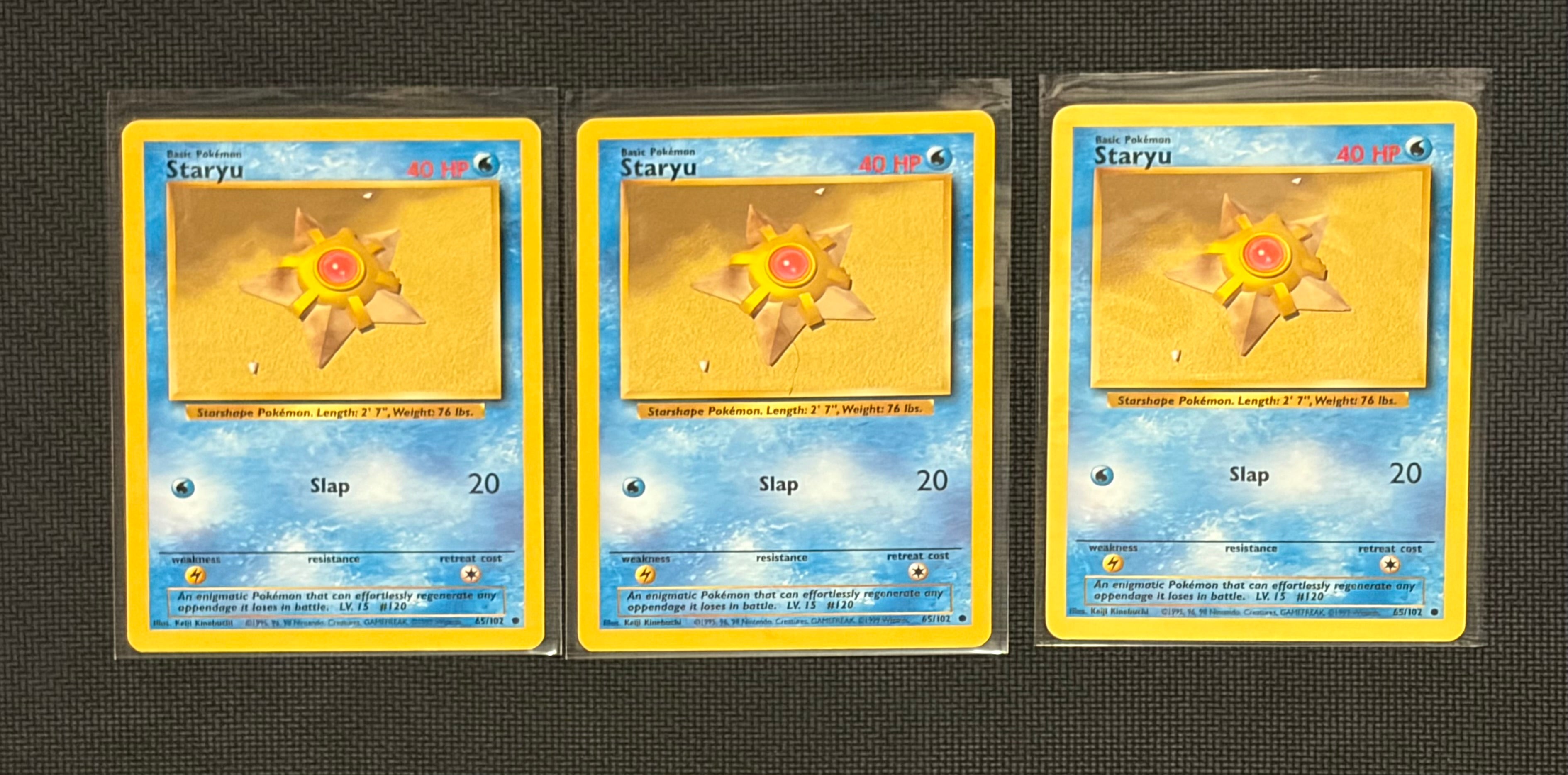 staryu pokemon card 1995 [W] Slap (20) Size:XXL Shiny Stuff’s! Murders At Rarity: Mythic
