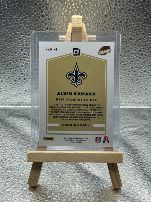 2021 Panini Donruss Football Highlights Alvin Kamara