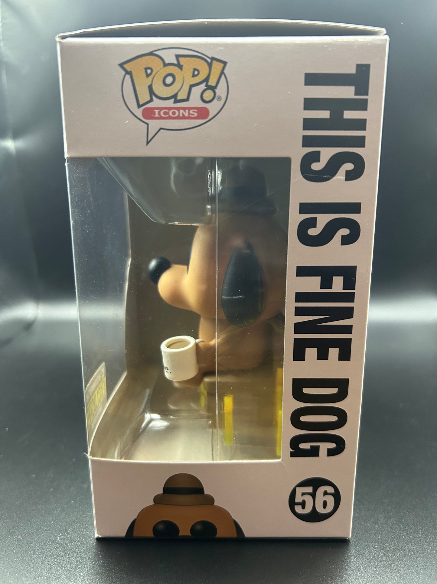 Funko Pop Entertainment Earth Exclusive This Is Fine Dog