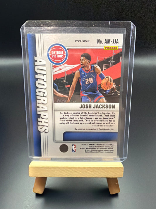 2020-2021 Josh Jackson Autographed Card