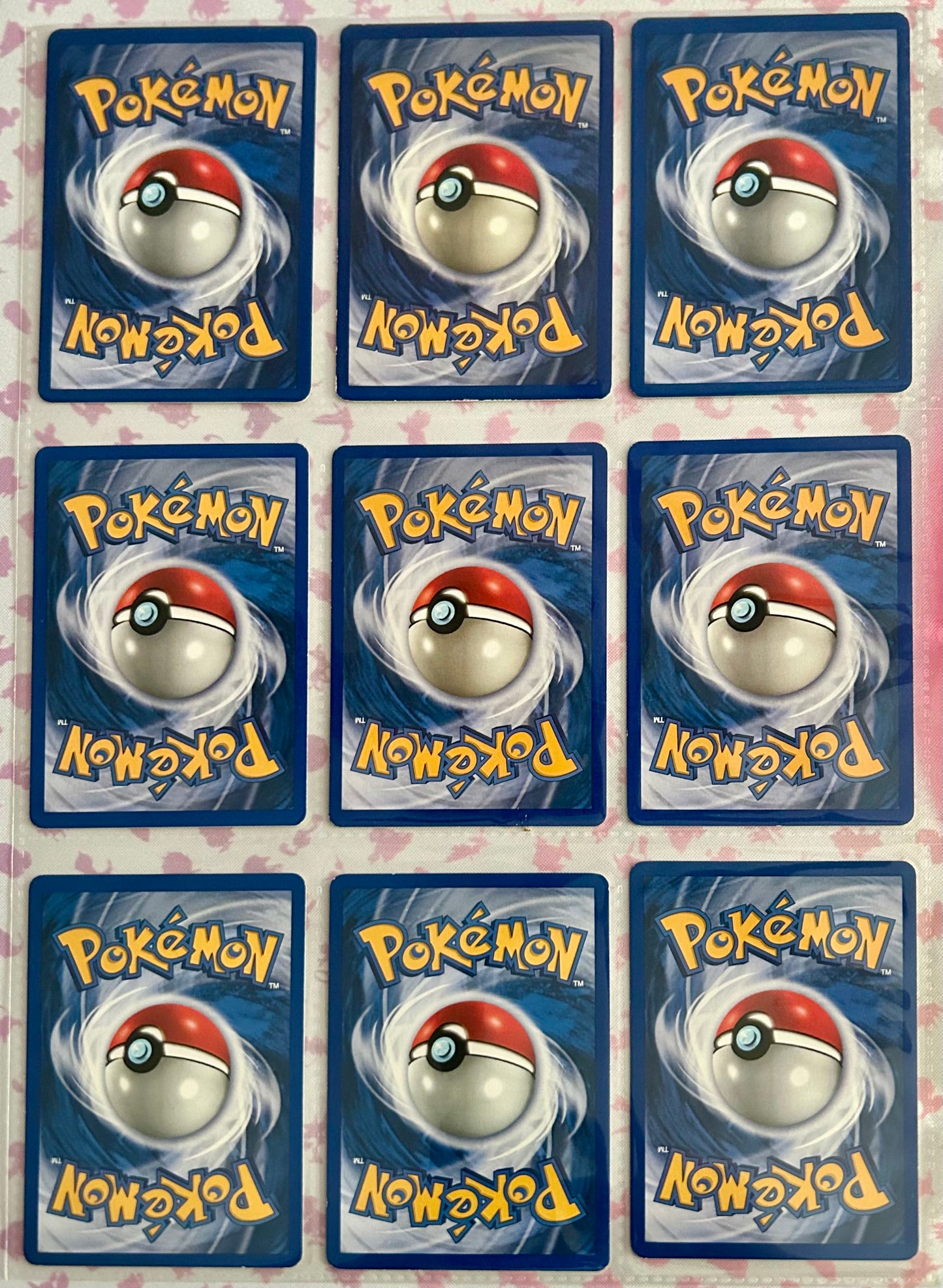 9 Card Bill Pokemon Card Lot