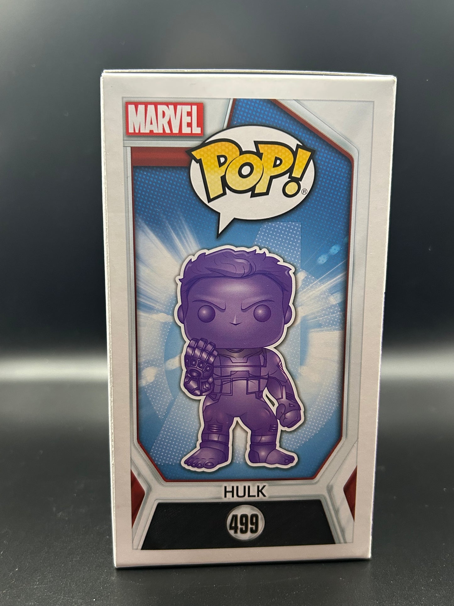 Funko pop Hulk Avengers End Game purple Walmart Exclusive