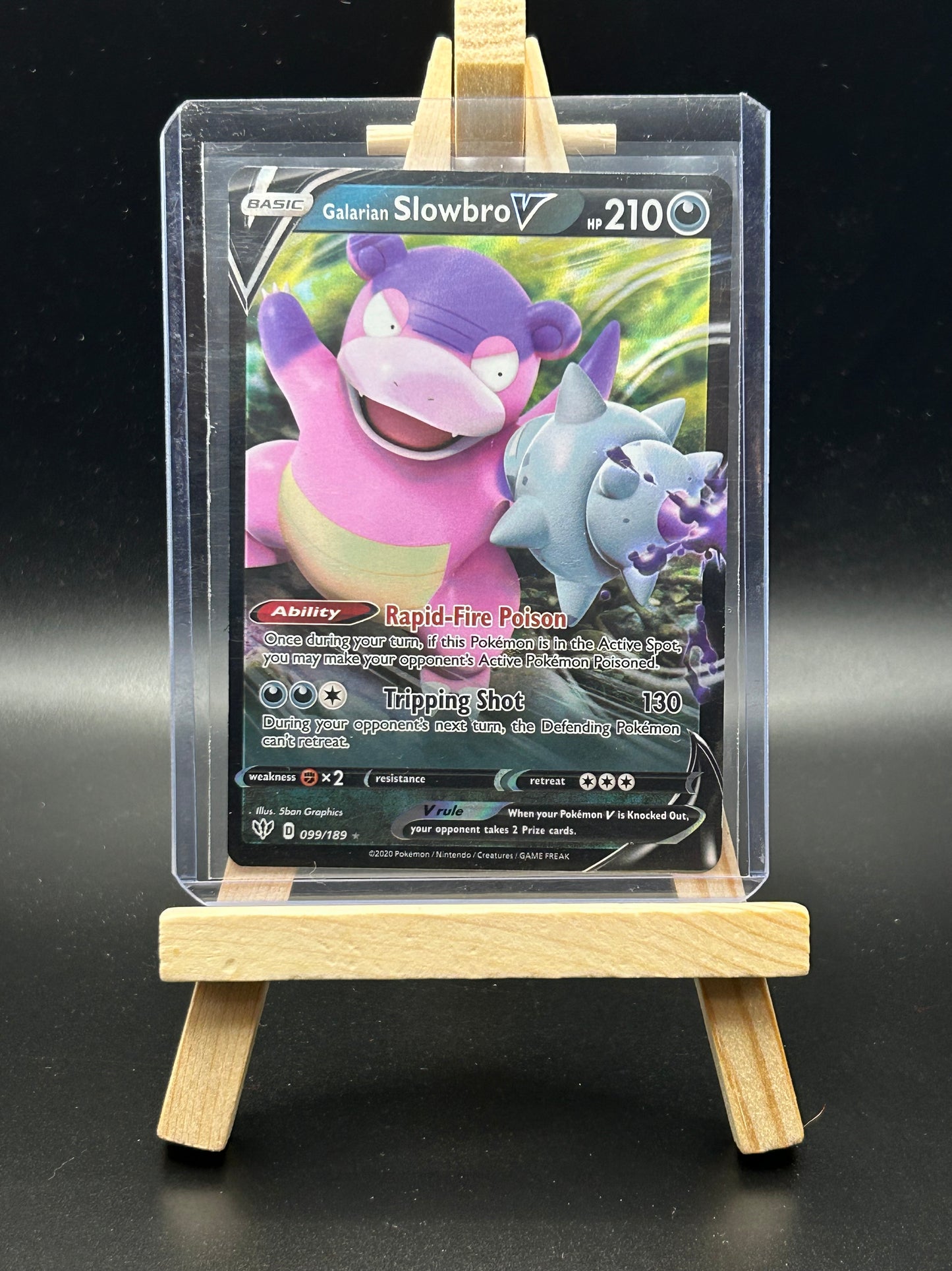 Galarian Slowboro V - SWSH03: Darkness Ablaze (SWSH03)