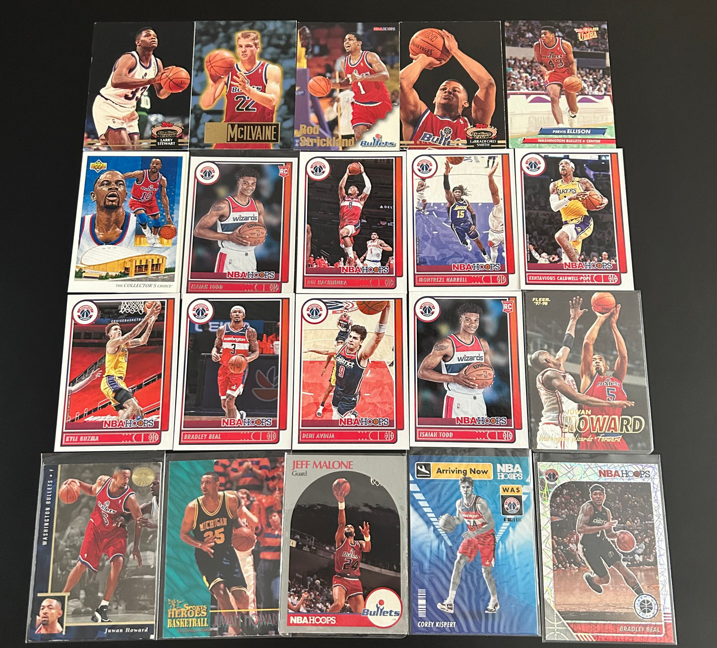 Washington Wizards 20 Card Lot #2
