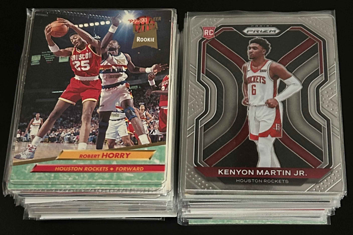 Lot of 110 Basketball Cards – Mixed Players, Teams, Years