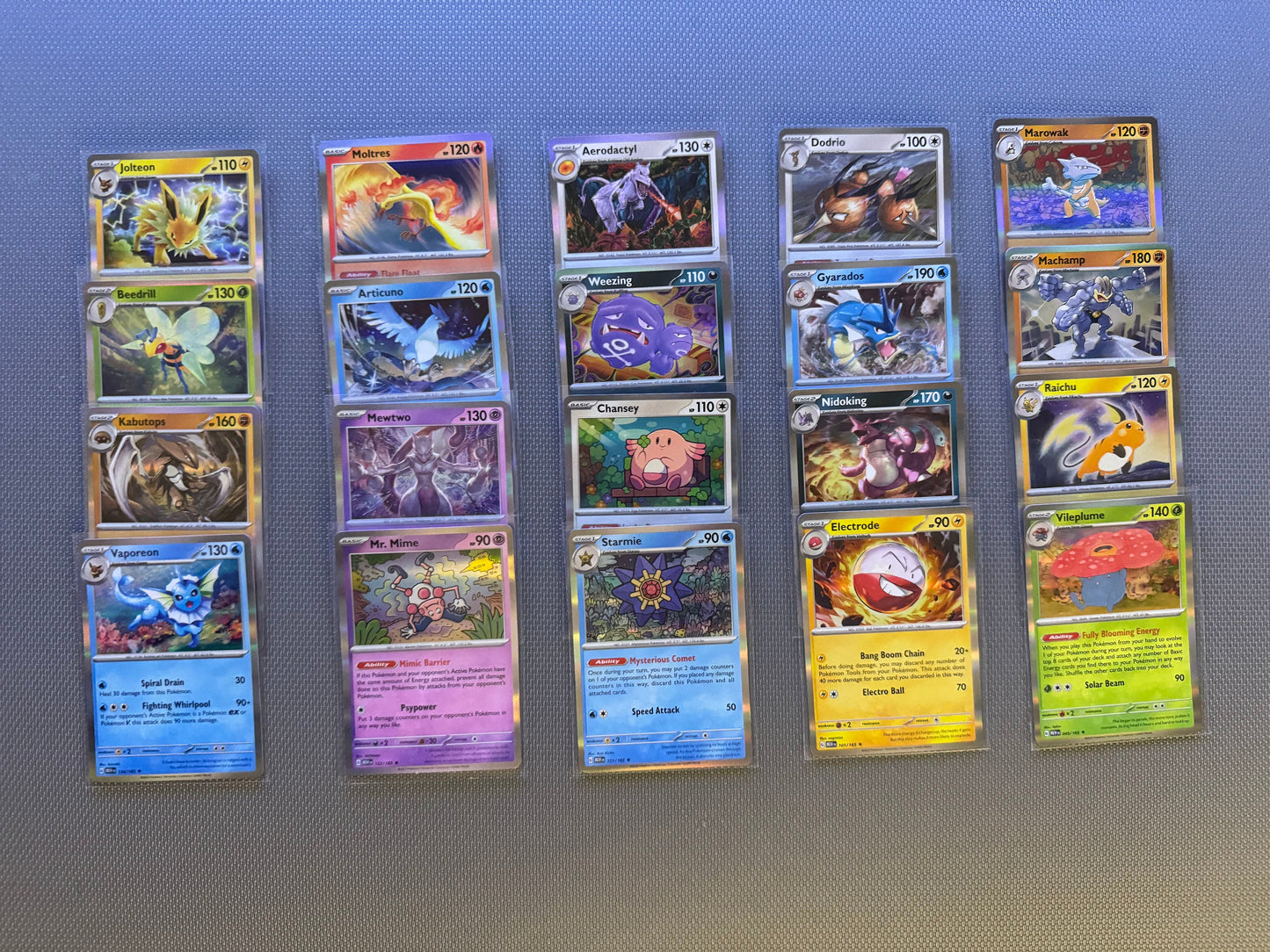 Scarlet Violet 151: 20 Card Holo Rare Set