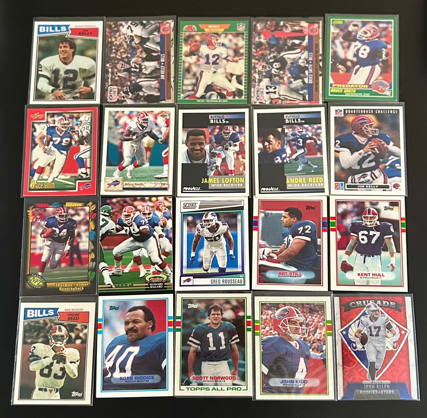 NFL Buffalo Bills $3.50 20 card lot #7