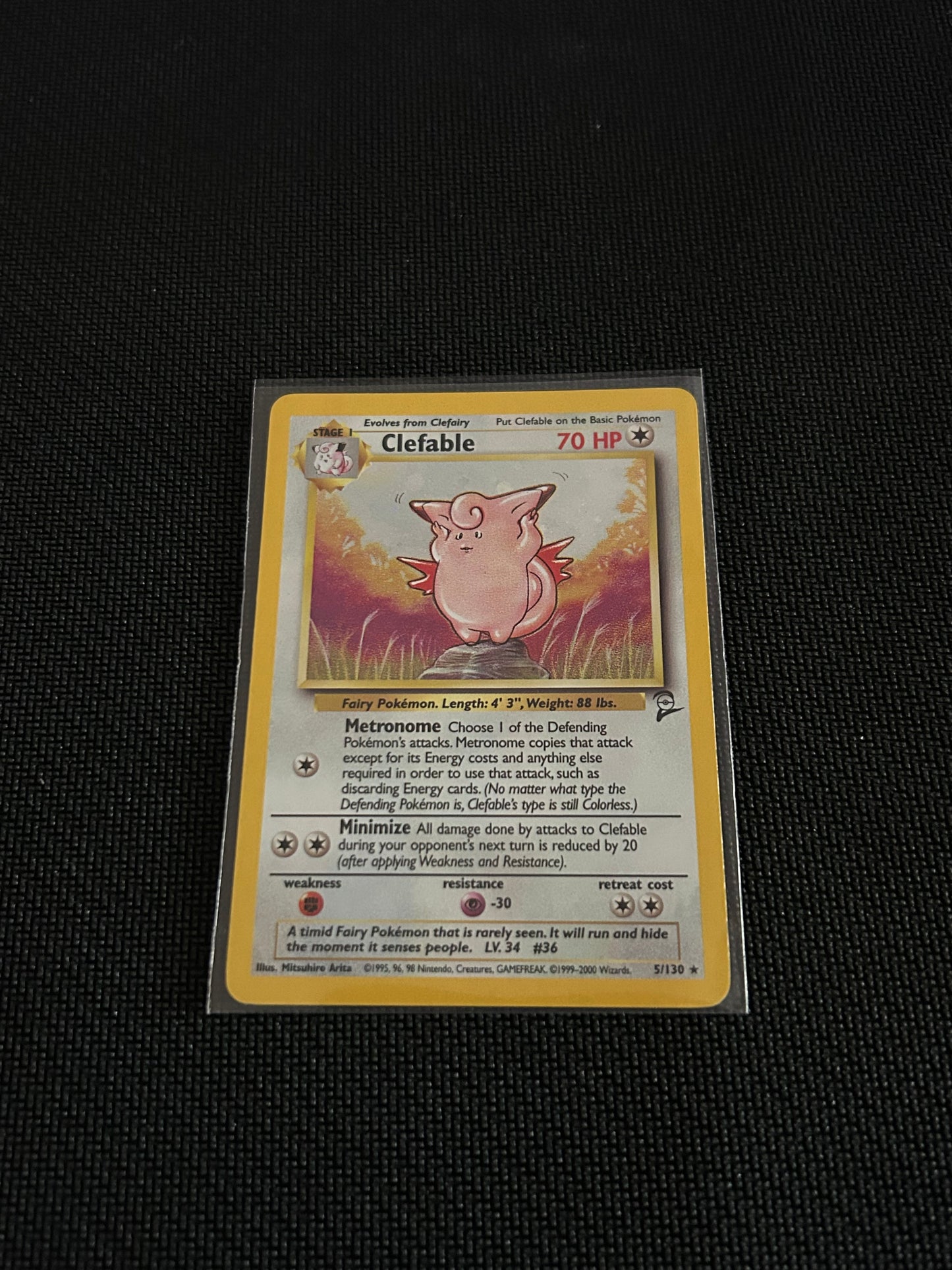 Clefable - Base Set 2 (BS2)Holo Rare NM