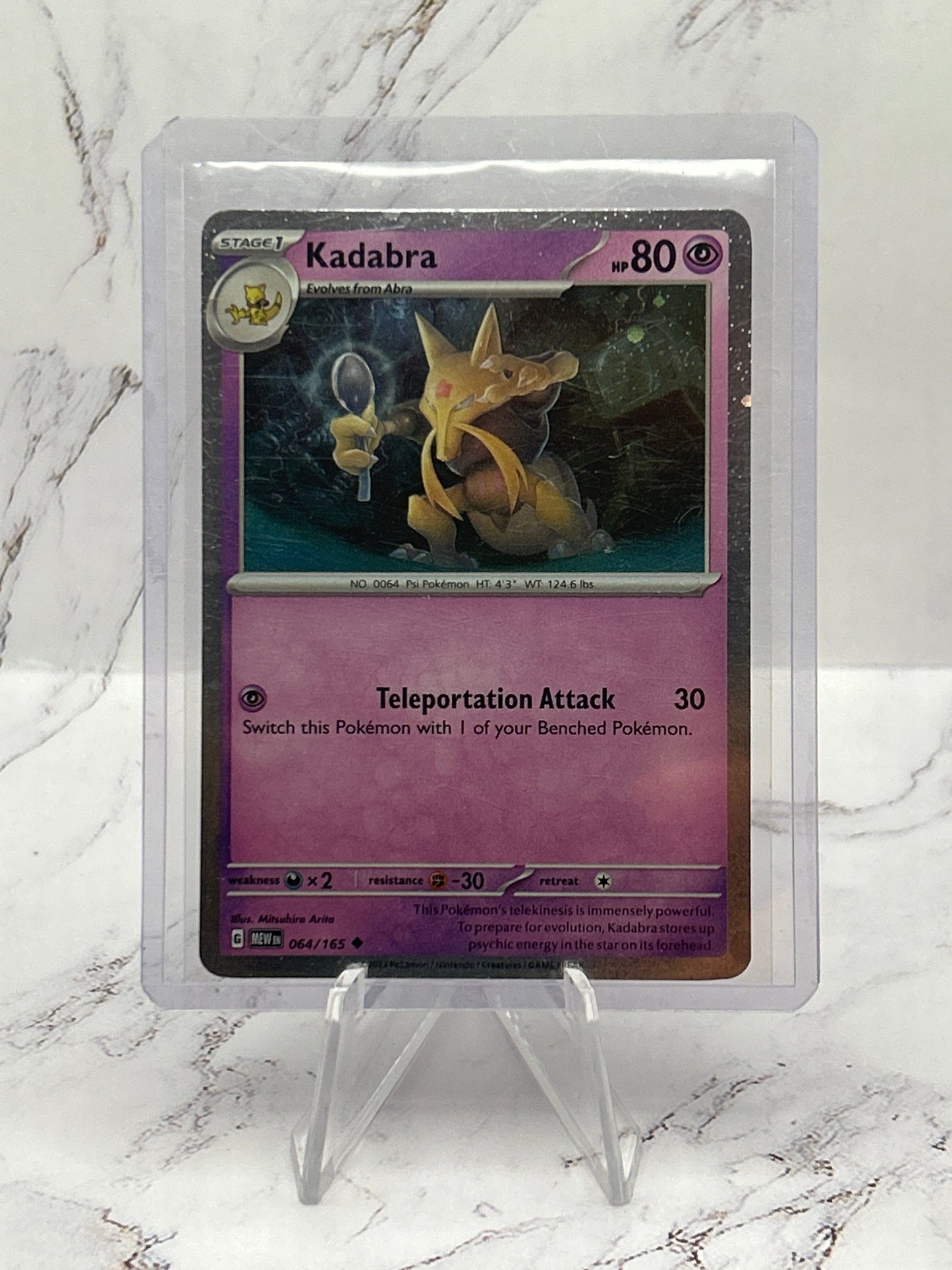 pokemon-miscellaneous-cards-and-products-kadabra-064-165-cosmos-holo