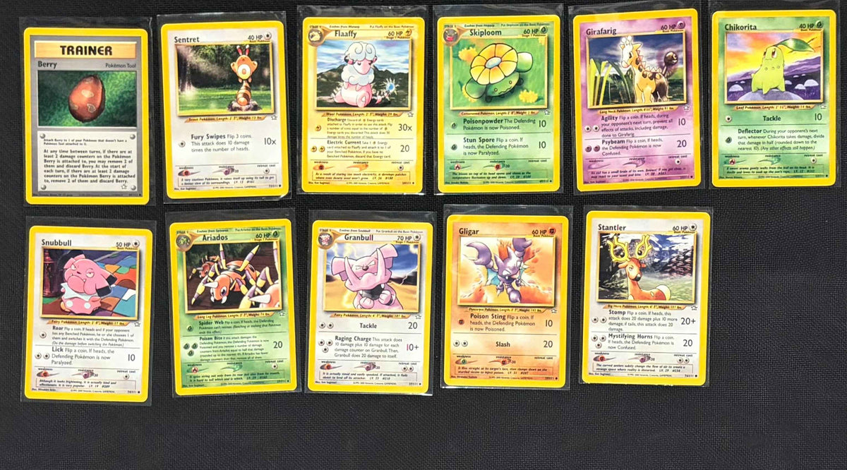 47 Card LP-NM Neo Genesis Card Lot