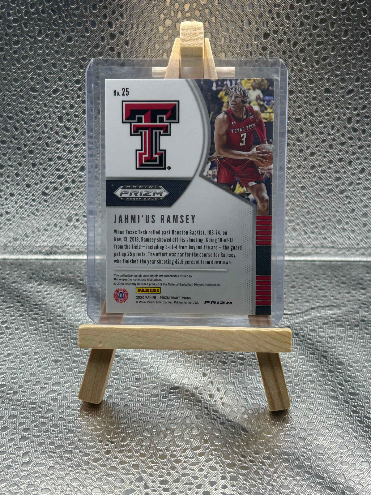 2020 Panini - Prizm Draft Picks Red Cracked Ice Jahmi’us Ramsey