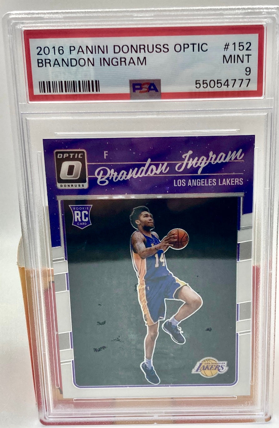 Brandon Ingram Panini Optic PSA Graded 9