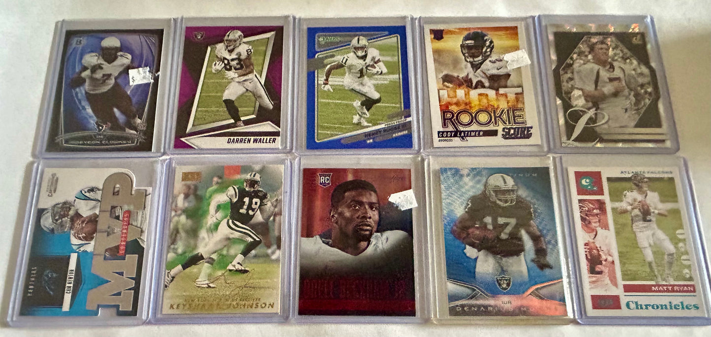 NFL Parallel Card Lot $5 10 Card Lot #2