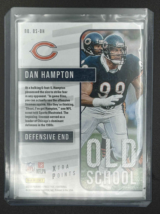 2018 Prestige Old School Dan Hampton Numbered