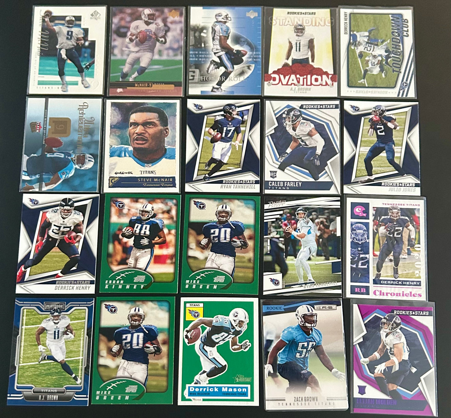 NFL Tennesee Titans 20 Card Lot #2