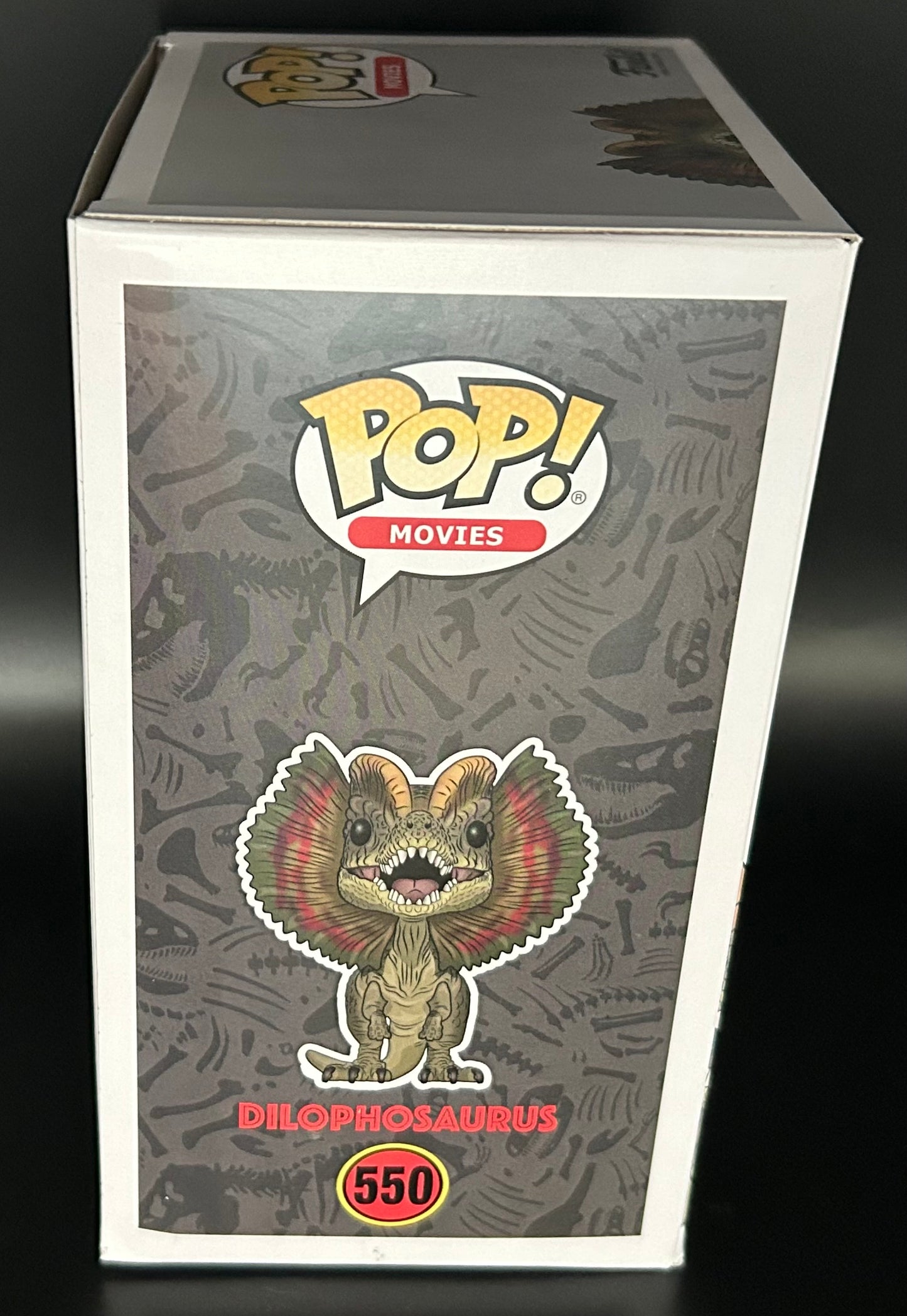 Funko Pop Dilophosaurus 550 Target Exclusive Jurassic Park 25th Anniversary Red