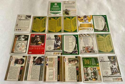 NFL Pittsburgh Steelers $5 20 Card Lot #1