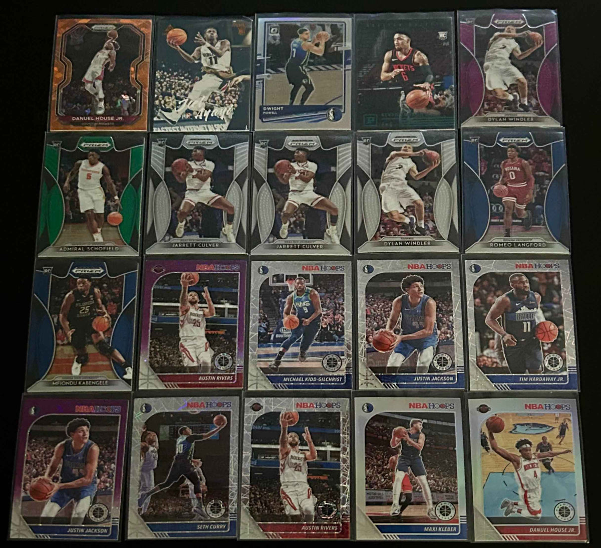 Panini Parallel Lot – 20 Cards – 2019 to 2021