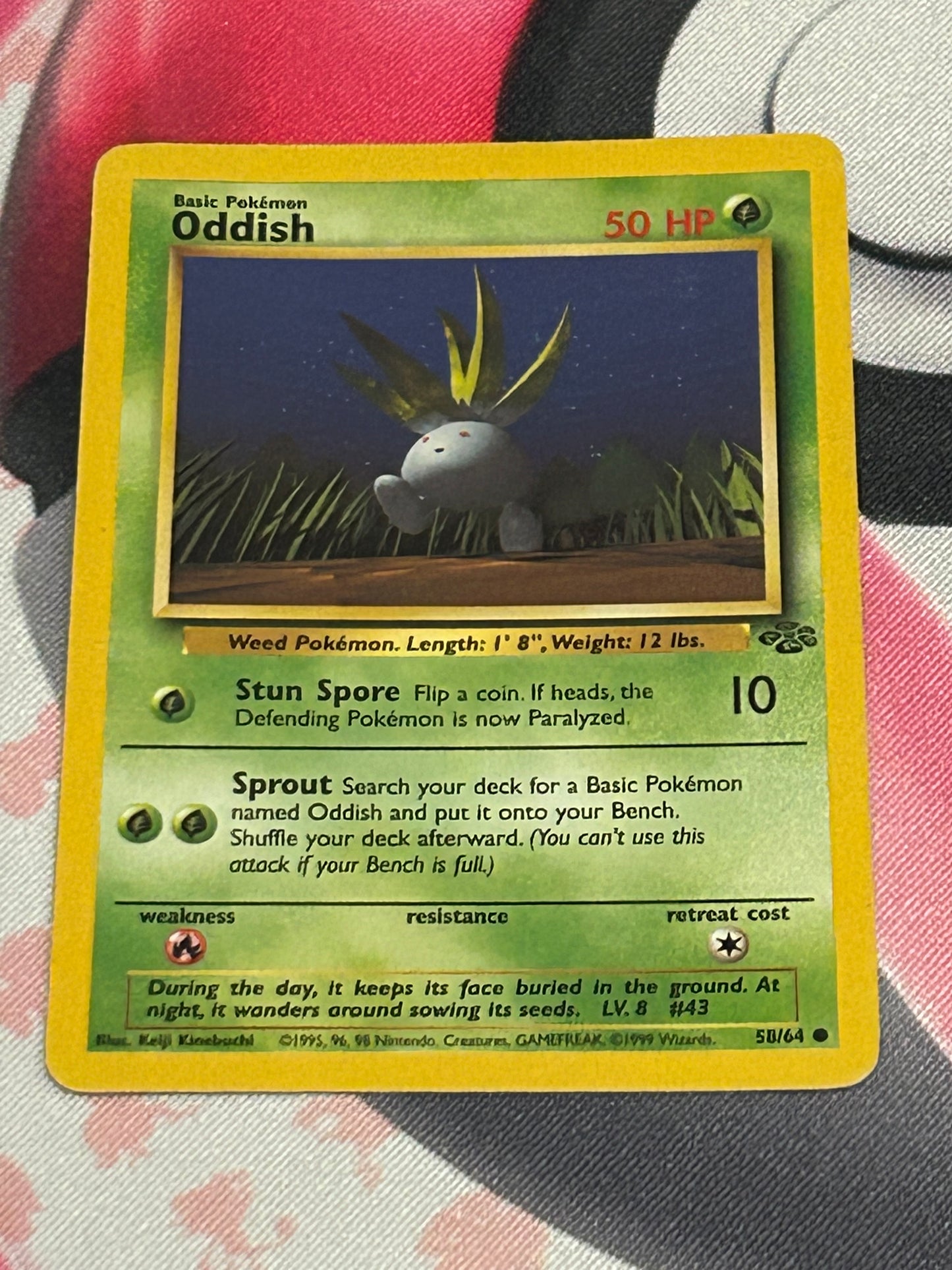 Oddish Evolutions Jungle 10 card lot