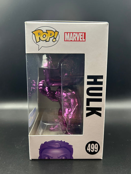 Funko pop Hulk Avengers End Game purple Walmart Exclusive