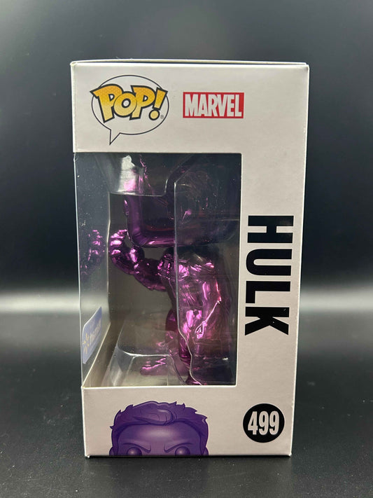 Funko pop Hulk Avengers End Game purple Walmart Exclusive