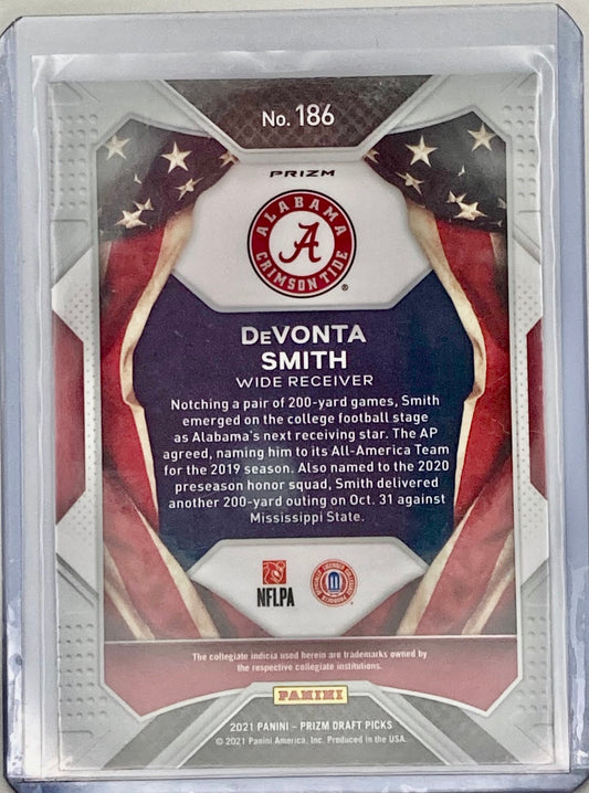2021 Panini Prizm Draft Picks DeVonta Smith