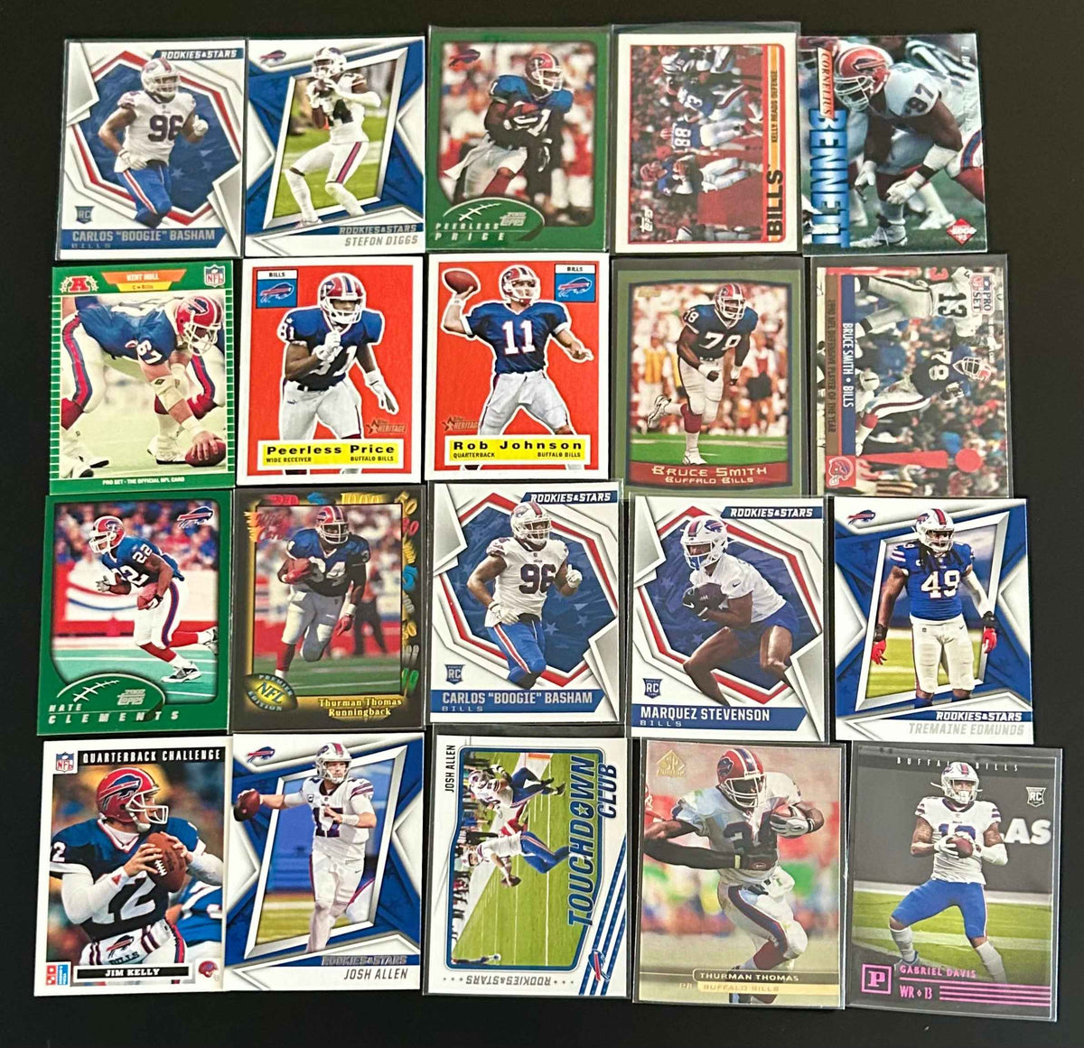 NFL Buffalo Bills $3.50 20 card lot #8